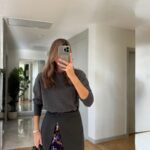 Wool Blended Basic Knitwear - Anthracite