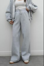 Light Grey Brendon Zippered Jacket Tracksuit Set - Image 2