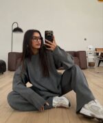 Dominar Knitwear Set— Grey - Image 2