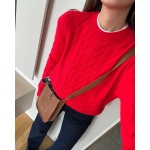 The braided charm —red - Image 2