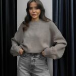 The Amelia soft knitwear— grey