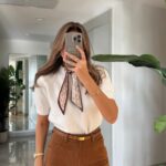 Scarf Knitwear - Ecru