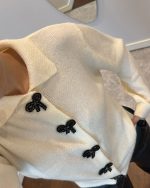 Ecru Ruby Bow Cardigan - Image 2