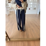 Parachute Fabric Detailed Waisted — Navy Blue - Image 4