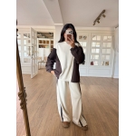 Parachute Fabric Detailed Waisted — Beige - Image 2