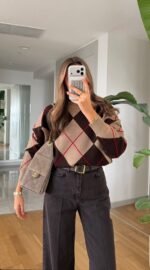 Timeless Argyle Sweater