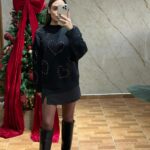 Heart stones knitwear