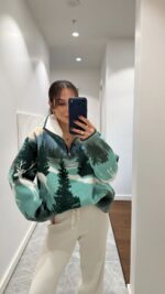 Evergreen Wilderness Zip Sweat