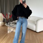 Black Turtleneck Sweater