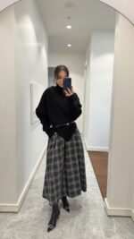 Noir Textured Knit Sweater