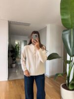 Everyday ecru sweater