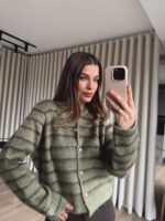 Olive Aura Cardigan - Image 4