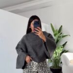 Gray Oversized Sweater