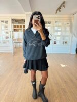 Grey New York Graphic Sweatshirt - Image 2