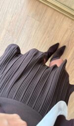 Brown Mini Skirt - Image 2