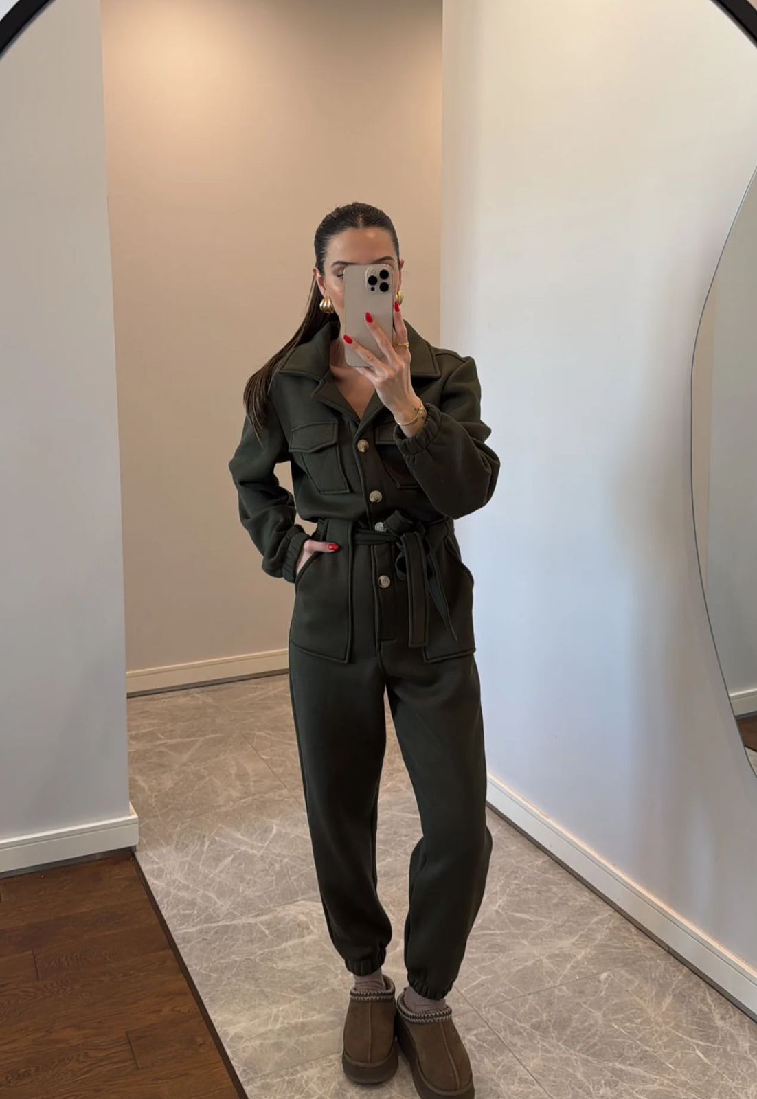 d034b4f9-3653-43b7-b302-ce1d5b4913cc Aphrodite basic jupmsuit khaki - Image 1