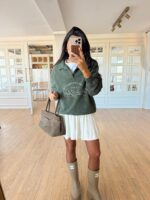 Green New York Graphic Sweatshirt - Image 4