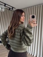 Olive Aura Cardigan - Image 5