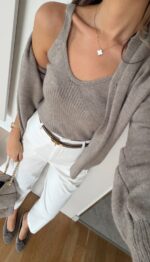 Minimal Luxe Knit Set – Taupe - Image 2