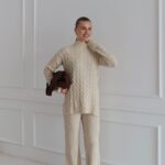 Knit set beige