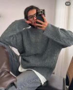 Braided everyday knit —Dark Grey - Image 2