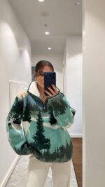 Evergreen Wilderness Zip Sweat - Image 3