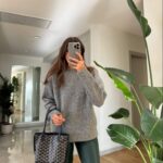 Gray Wool Crewneck Sweater
