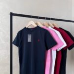 Navy Cotton Polo