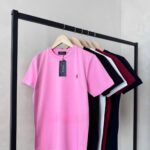 Pink Cotton Polo