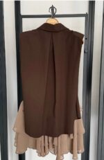 Brown Sleeveless Shirt - Image 3
