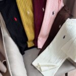 Ralph Lauren Cable Knit Crewneck Top