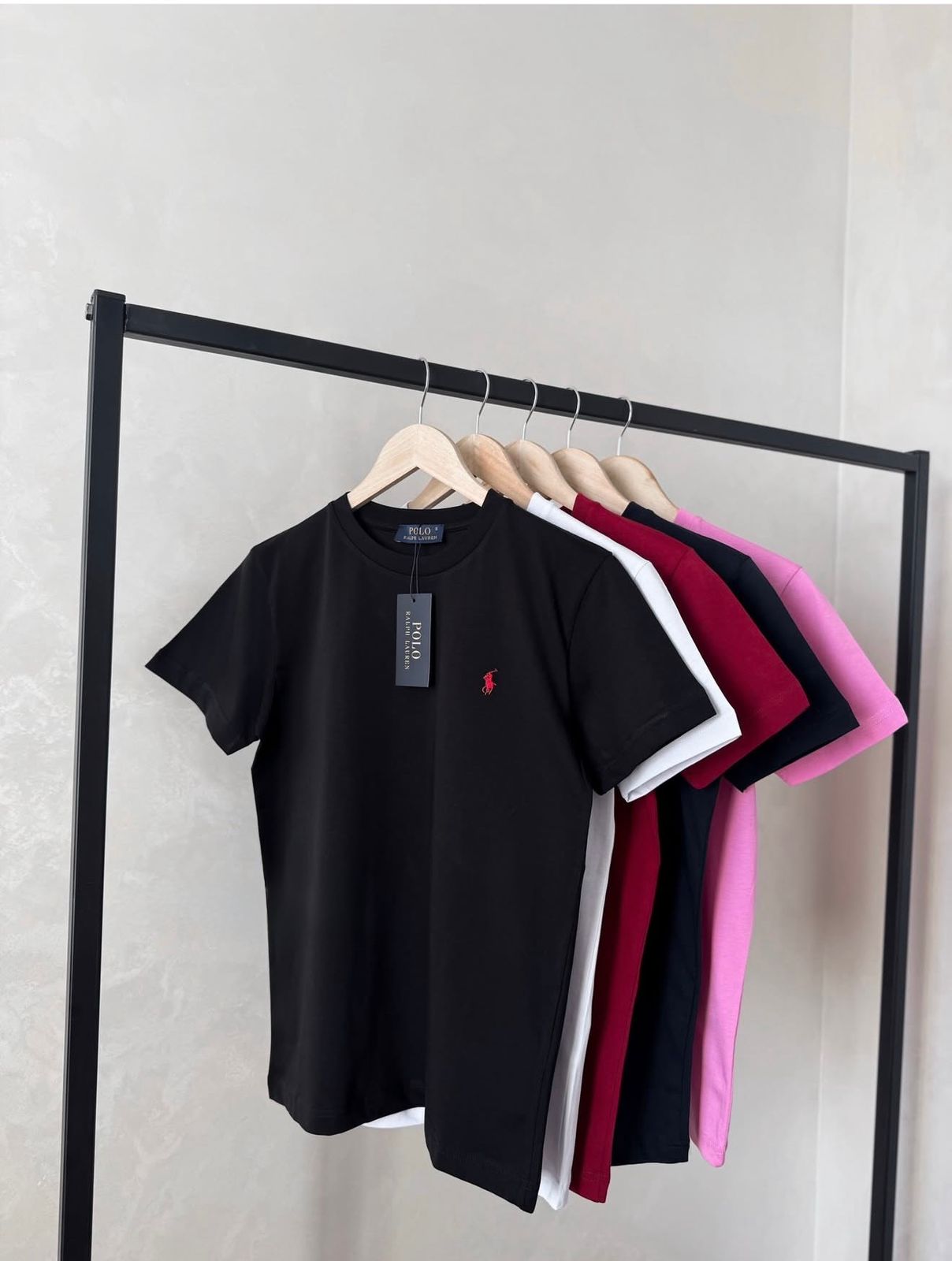 9e2d2db4-85f0-4bf8-8d0f-247b323d0e51 Black Cotton Polo - Image 1