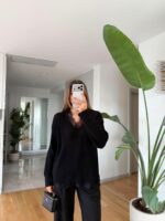 Black Cotton Top