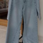 Light Wash Wide Leg Jeans