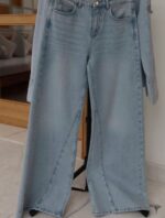 Light Wash Wide Leg Jeans