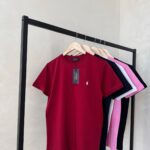 Red Cotton Polo