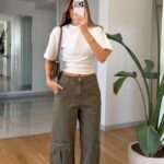 Olive Cargo Pants