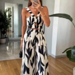 Black and White Abstract Print Set