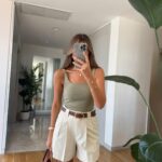 Olive Green Tank Top