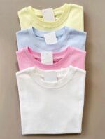 Pastel Colors Cotton T-Shirts
