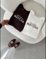 One More Matcha Graphic T-Shirt (2 colors)