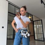 White Cropped Top