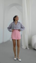 Striped Button-Up Shirt - Image 3