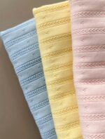Pastel Knit Short Sleeve Polo Shirts - Image 7