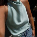 Mint Green Halter Neck Top