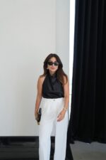 Black Halter Neck Top - Image 3