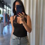 Black Lace Trim Top