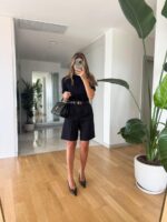 Black Lace Shorts