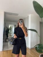 Black Lace Shorts - Image 2