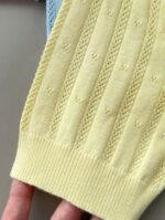 Pastel Knit Short Sleeve Polo Shirts - Image 2